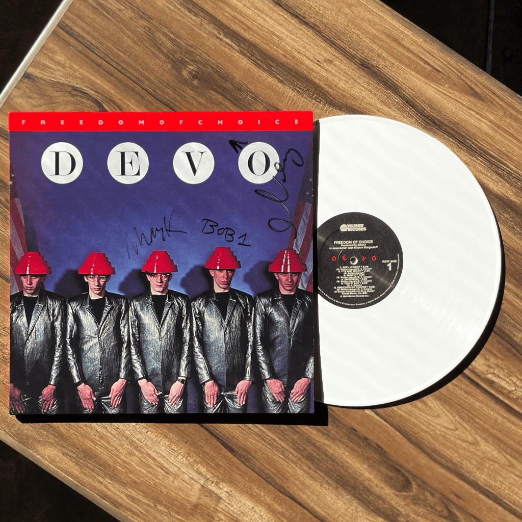 Freedom Of Choice - Signed 12" White Vinyl