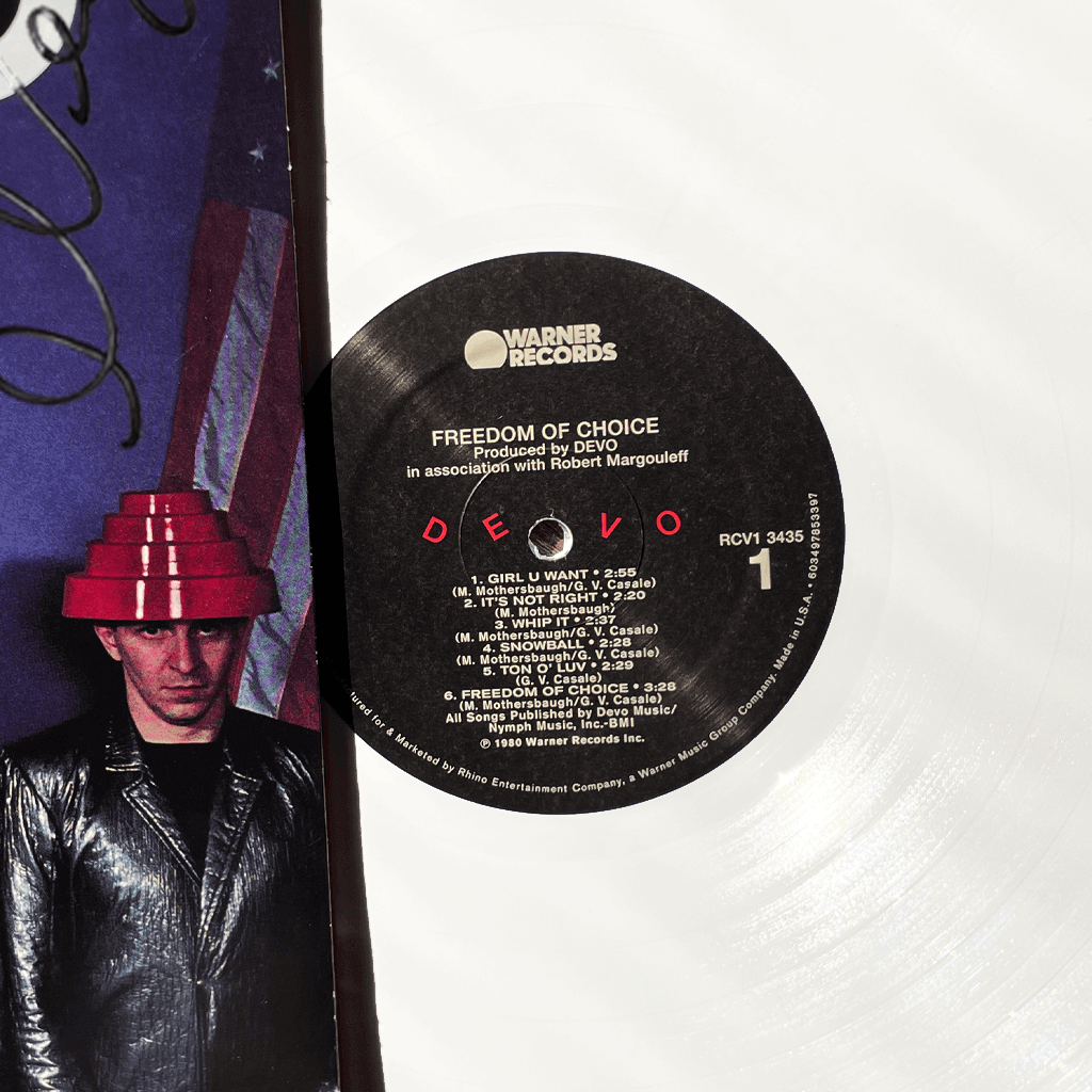 Freedom Of Choice - Signed 12" White Vinyl