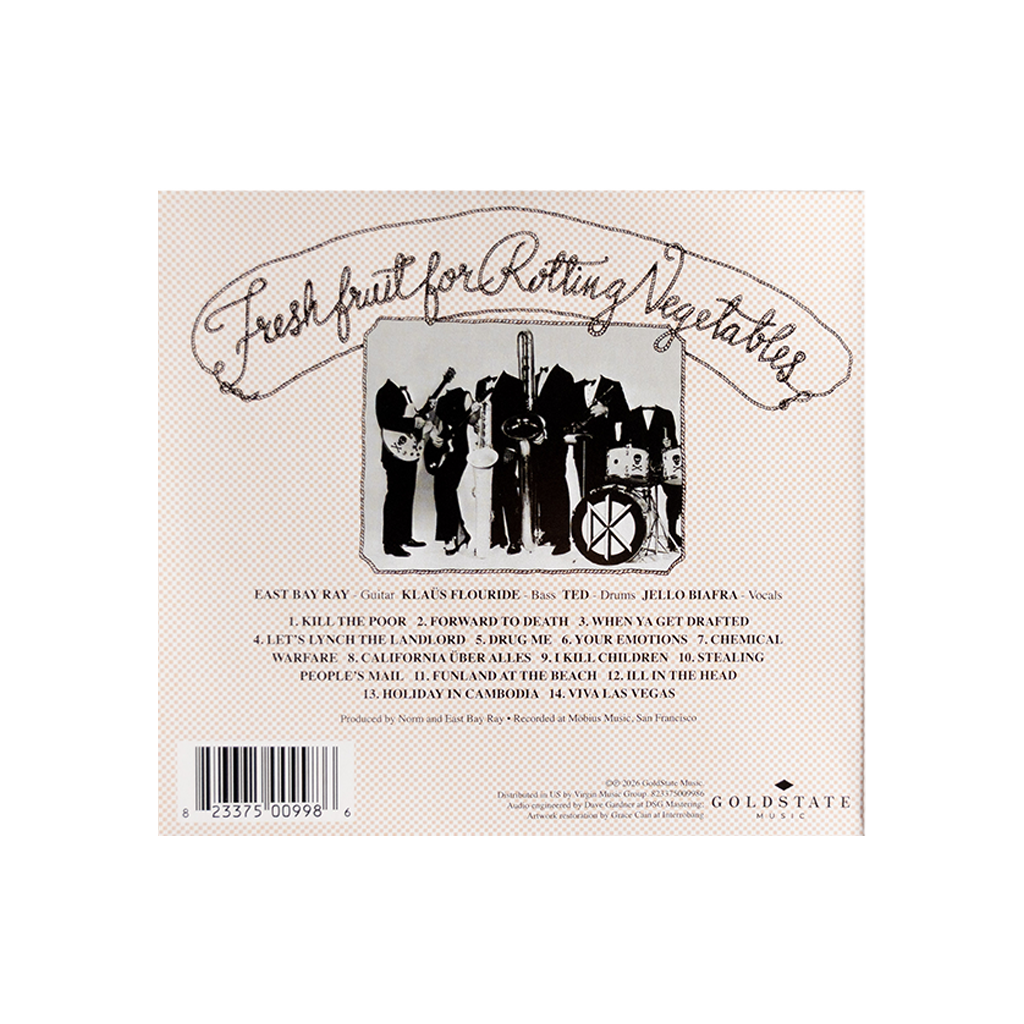 Fresh Fruit For Rotting Vegetables (Remastered 2026 From Studio Tapes) - CD