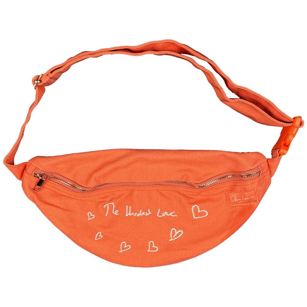 The Hardest Love Peach Fanny Pack