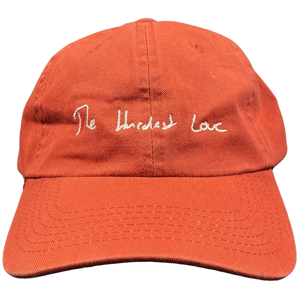 The Hardest Love Peach Dad Hat