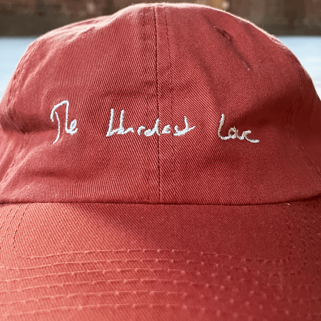 The Hardest Love Peach Dad Hat