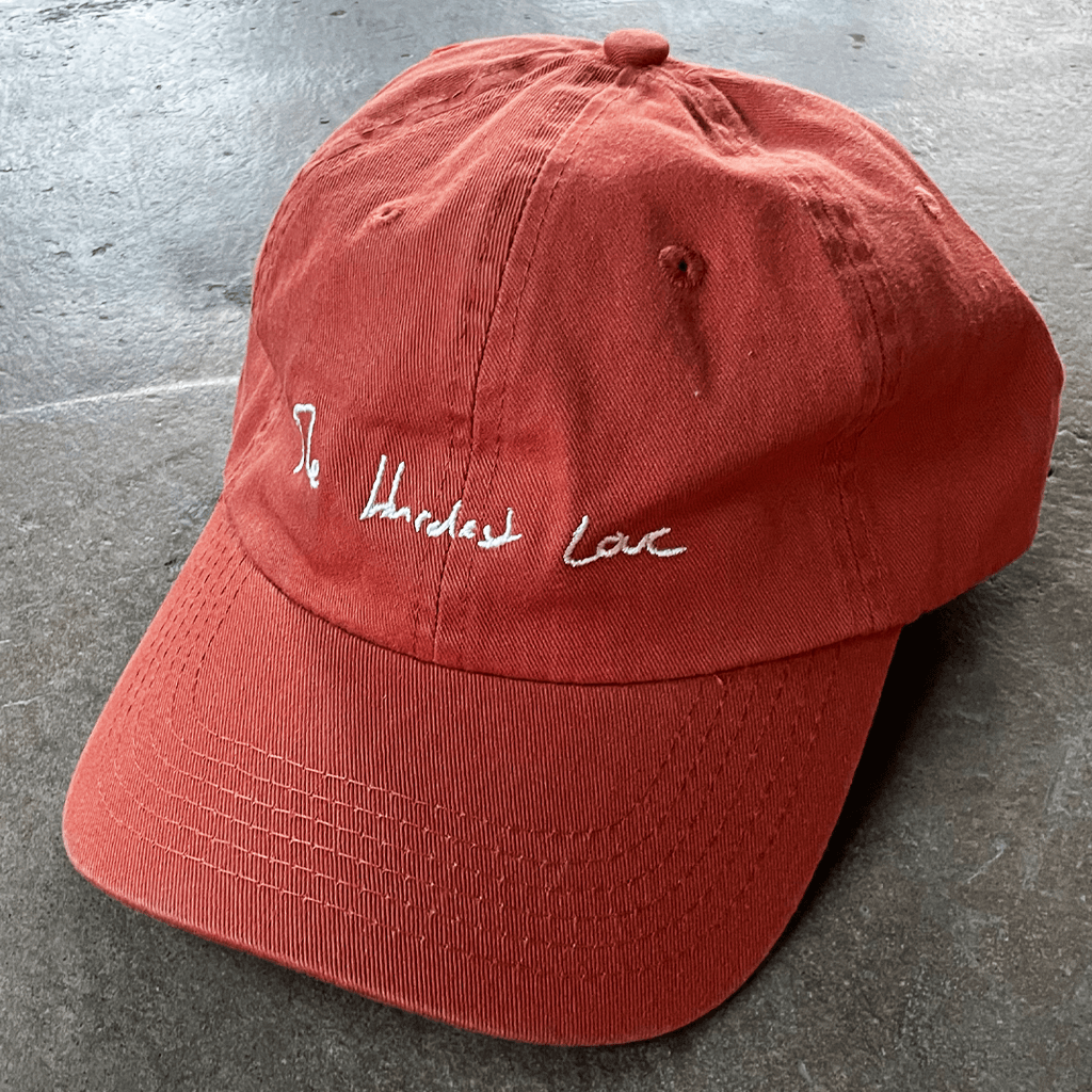 The Hardest Love Peach Dad Hat