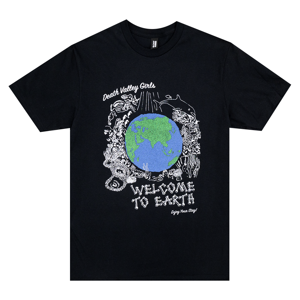 Welcome to Earth Black T-Shirt