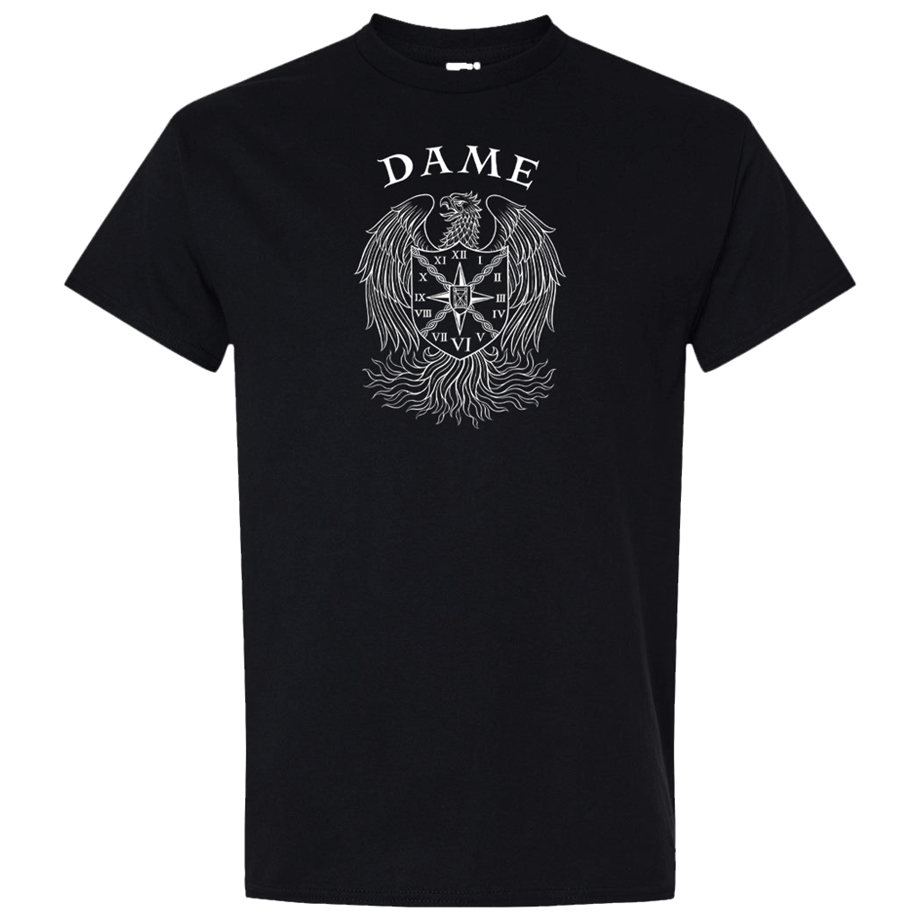 Black DAME Logo Tee