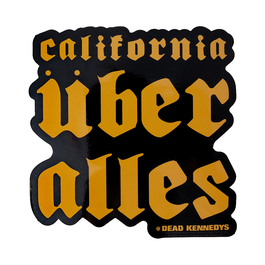 DK California Uber Alles Sticker