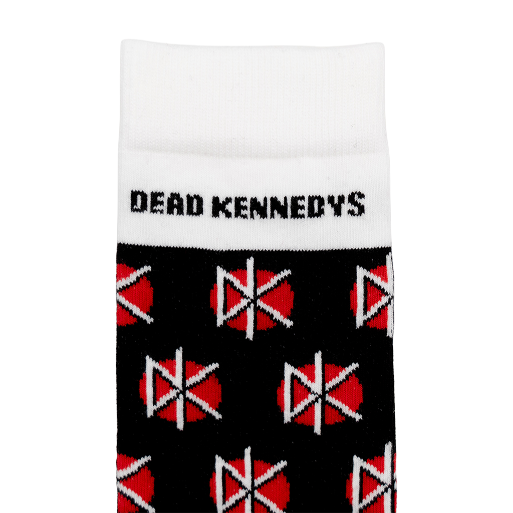 DK Logo Black and White Socks