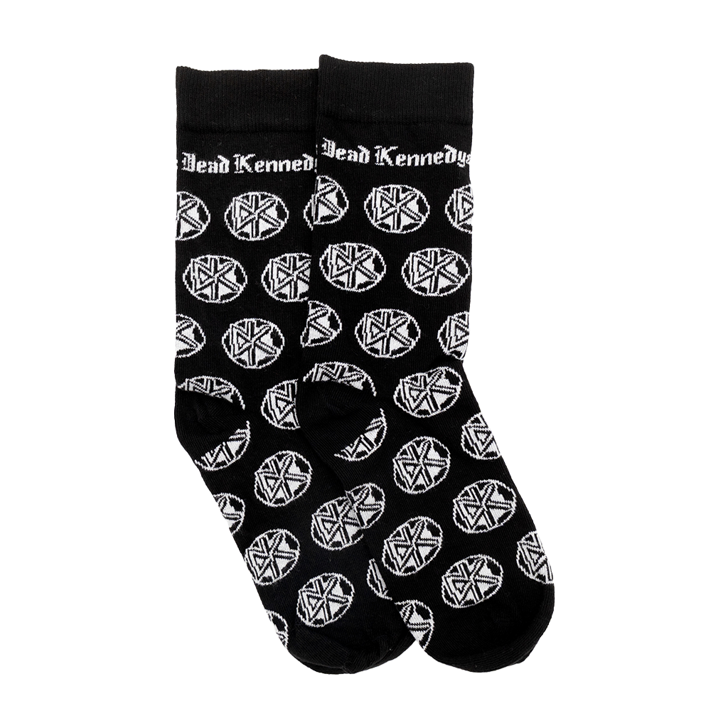 DK Circle Logo Black Socks