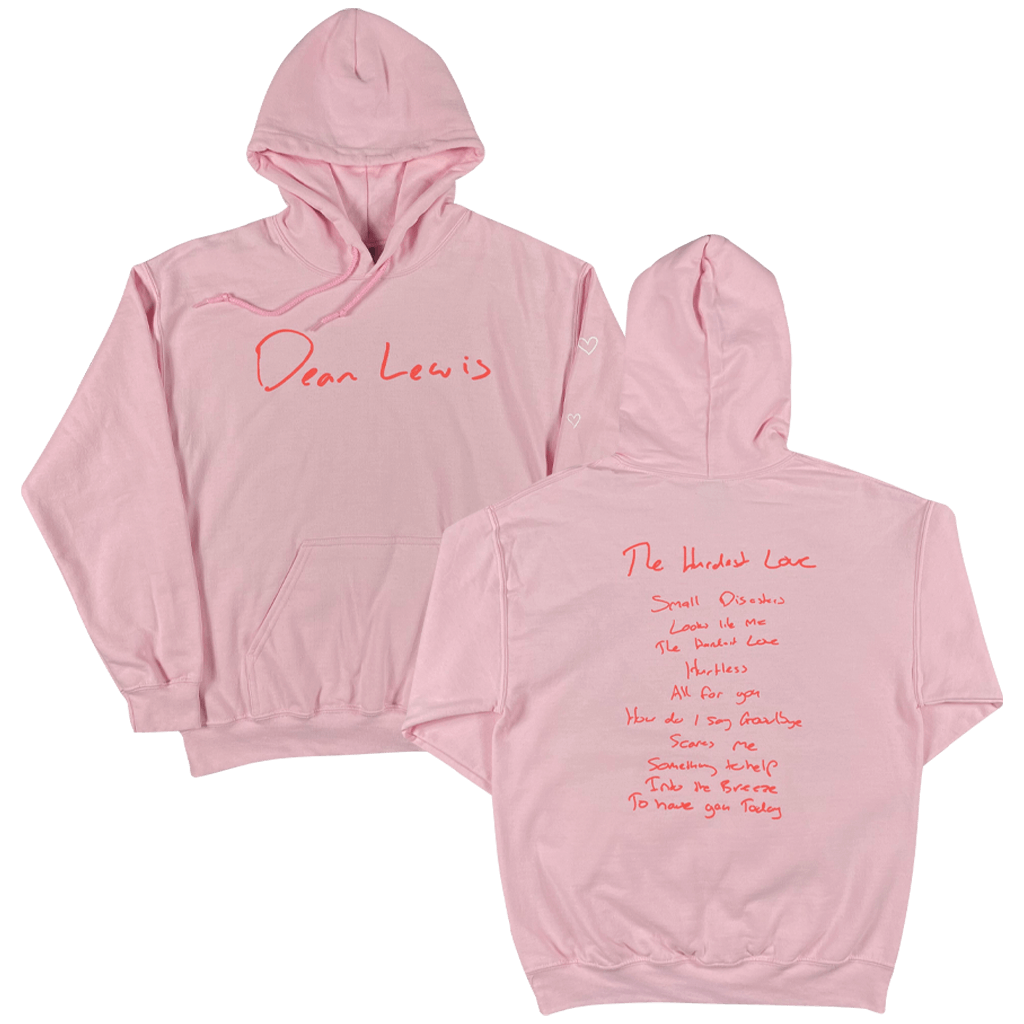Dean Lewis - The Hardest Love Pink Hoodie
