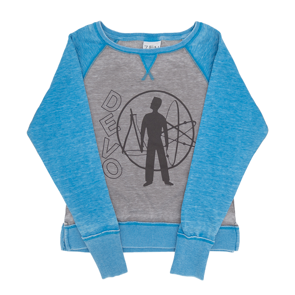 Science Boy Blue & Grey Women's Raglan