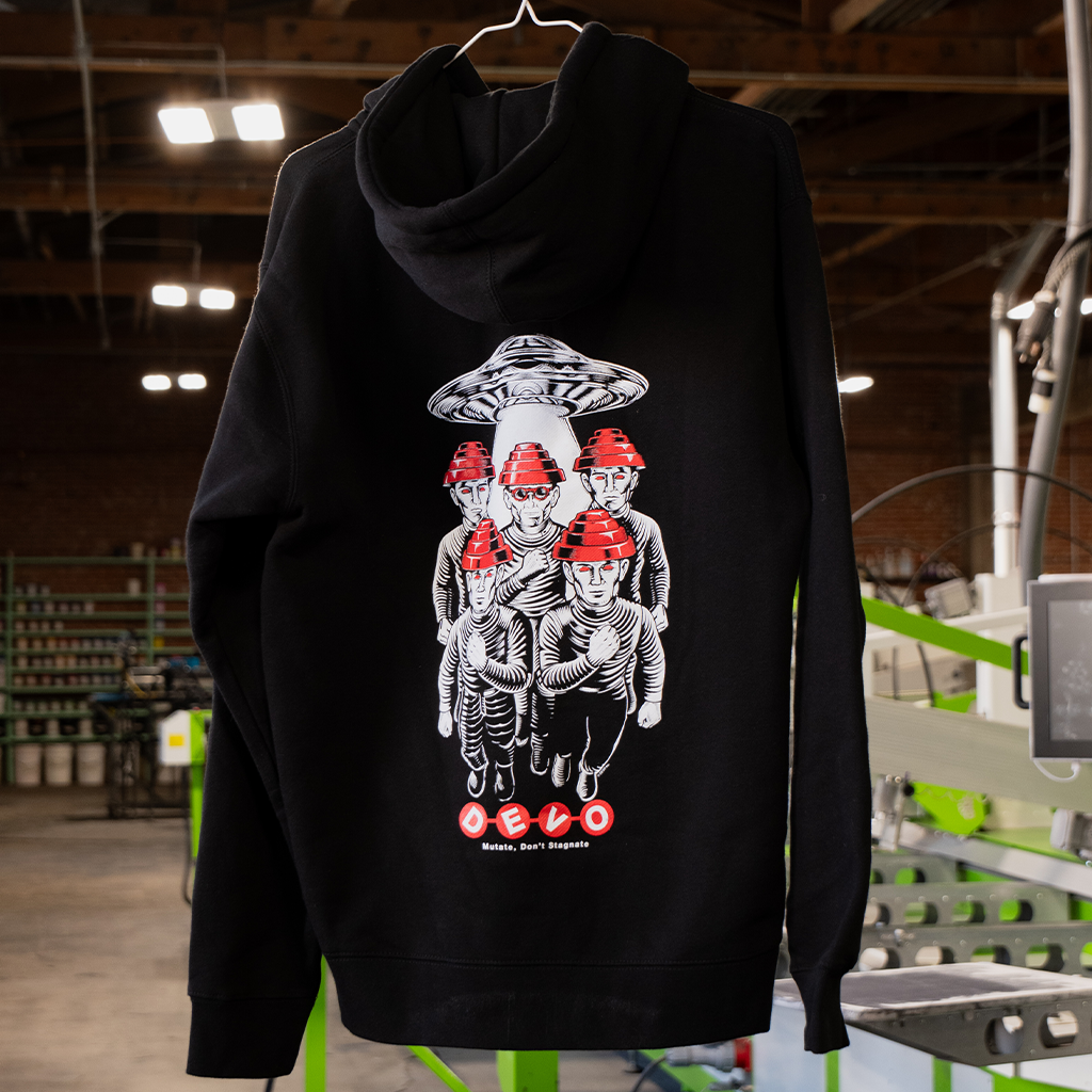 Mutate Black Zip-up Hoodie