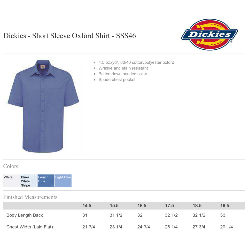 Logo Patch Oxford Button Down T-Shirt