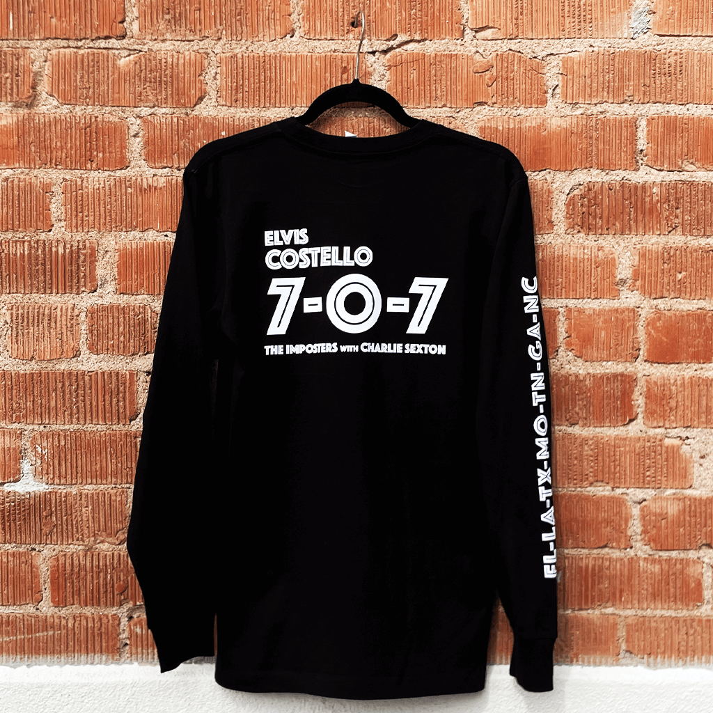 707 Crossroads Black Long Sleeve T-Shirt