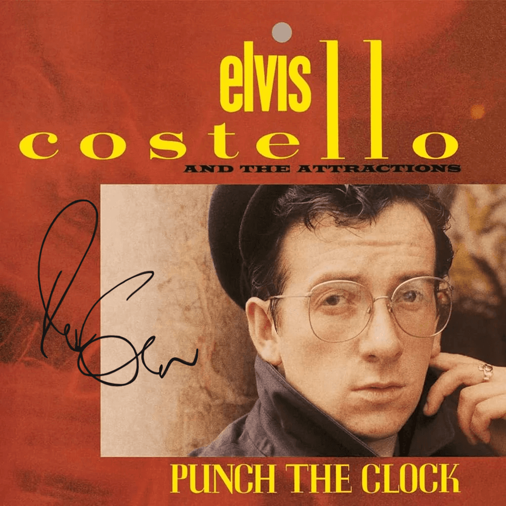 Punch The Clock - 12" Autographed Vinyl