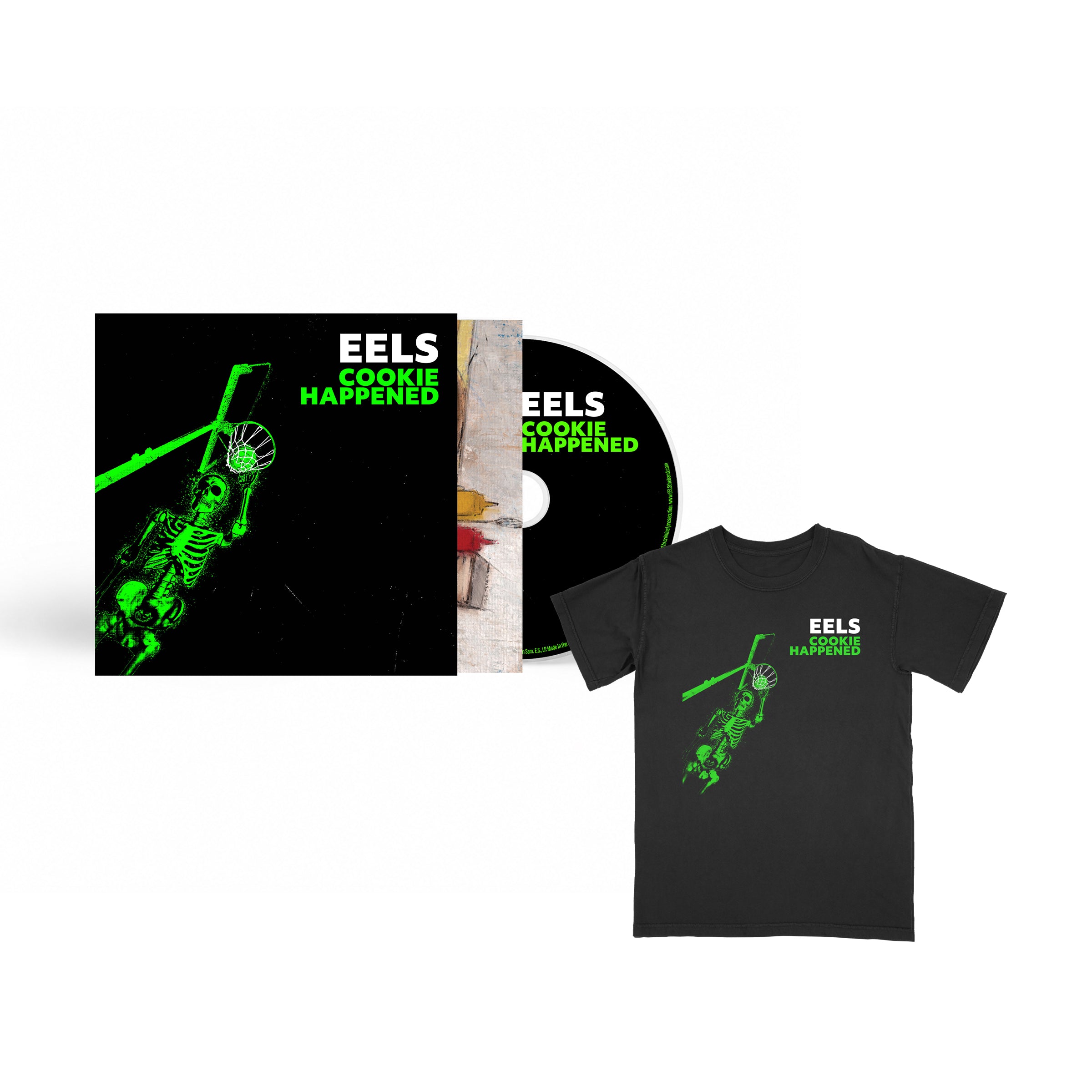 Cookie Happened CD + T-Shirt Bundle