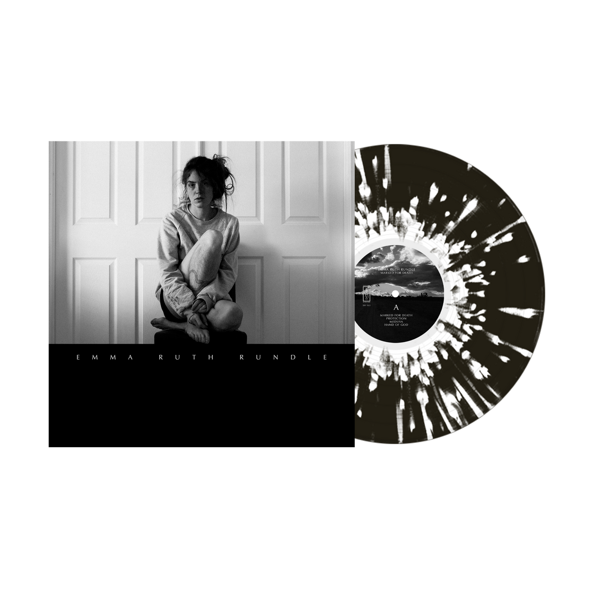 Marked For Death Ice Black with White Splatter Vinyl