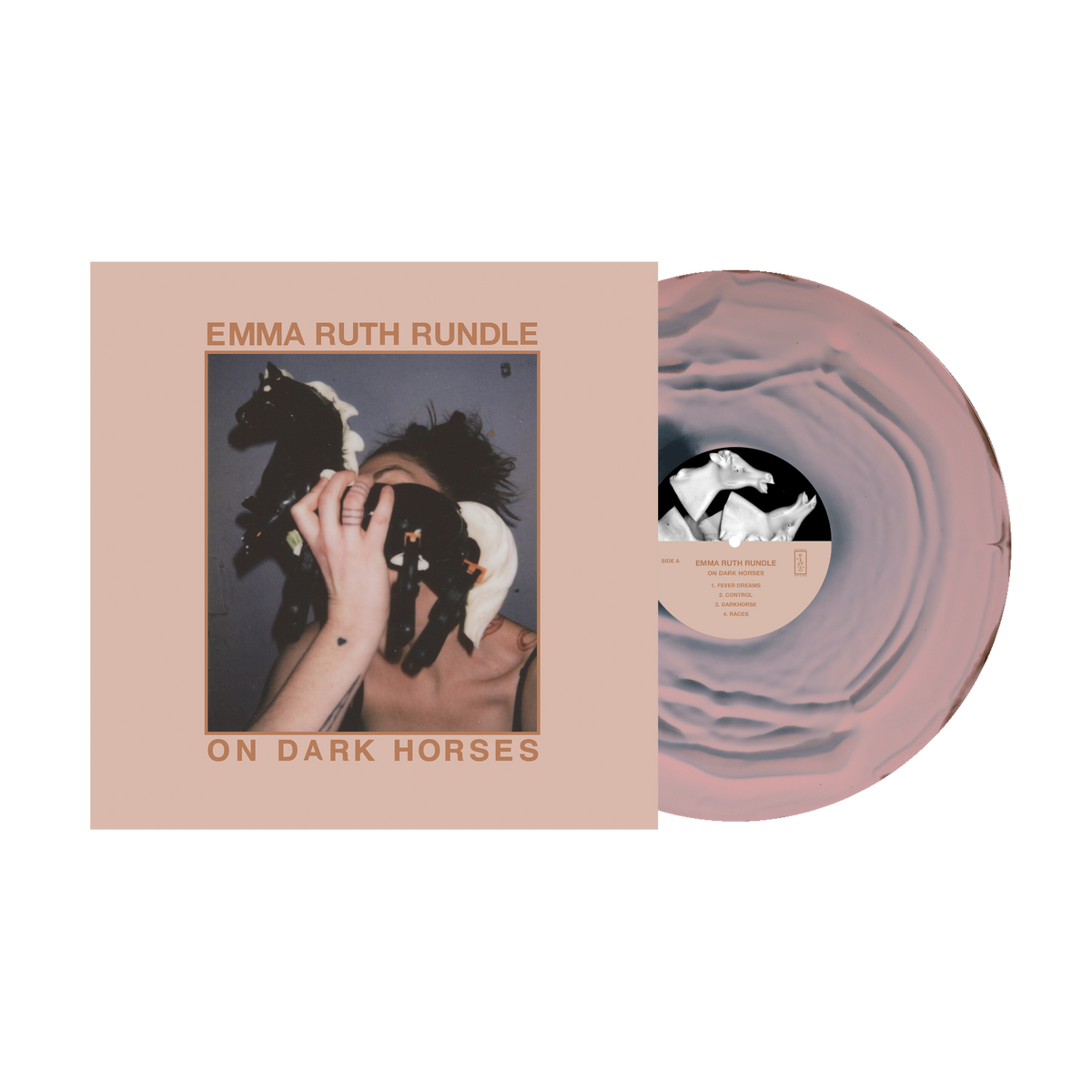 On Dark Horses Pink Ripple Vinyl