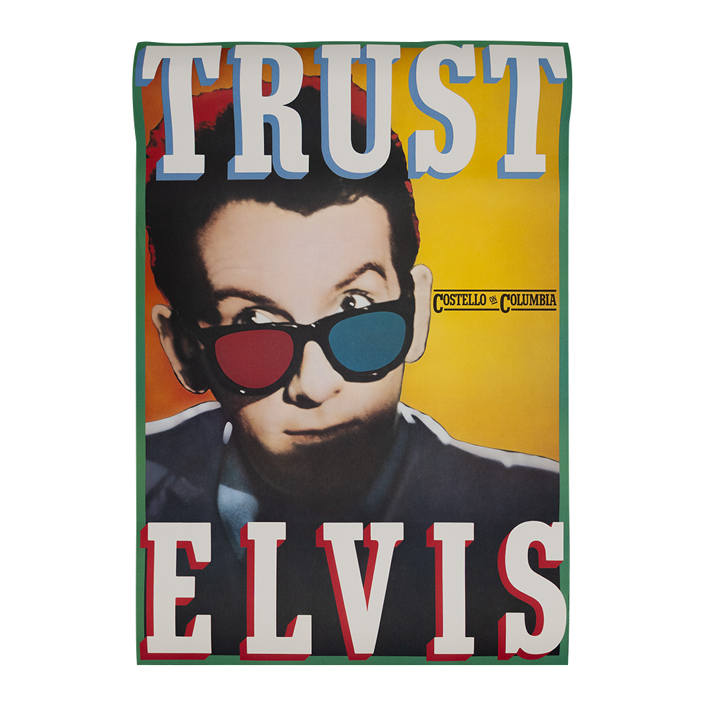 Vintage Trust Elvis Poster