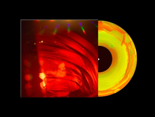 These Killing Times Translucent Lime w Orange Sunburst Artist Variant Vinyl