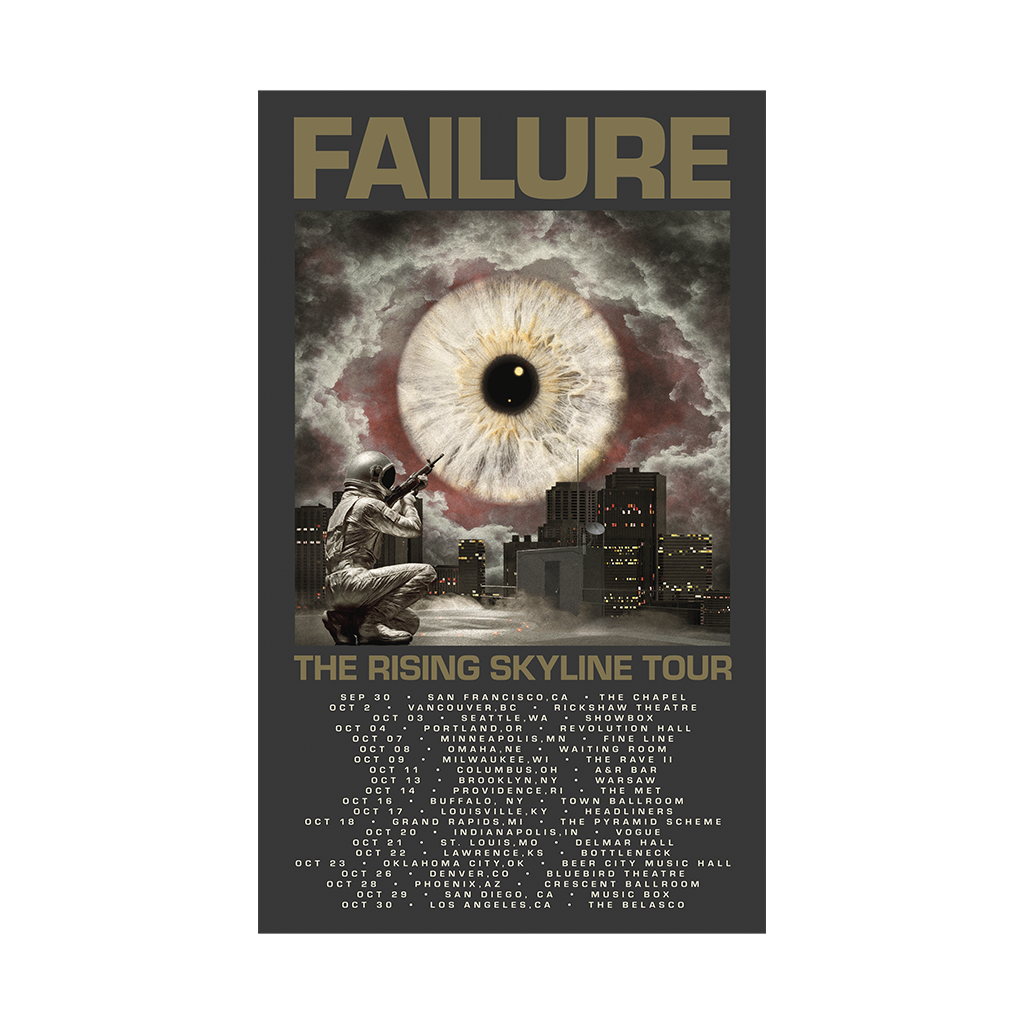 Fall 2026 "The Rising Skyline Tour" Screen Printed Poster