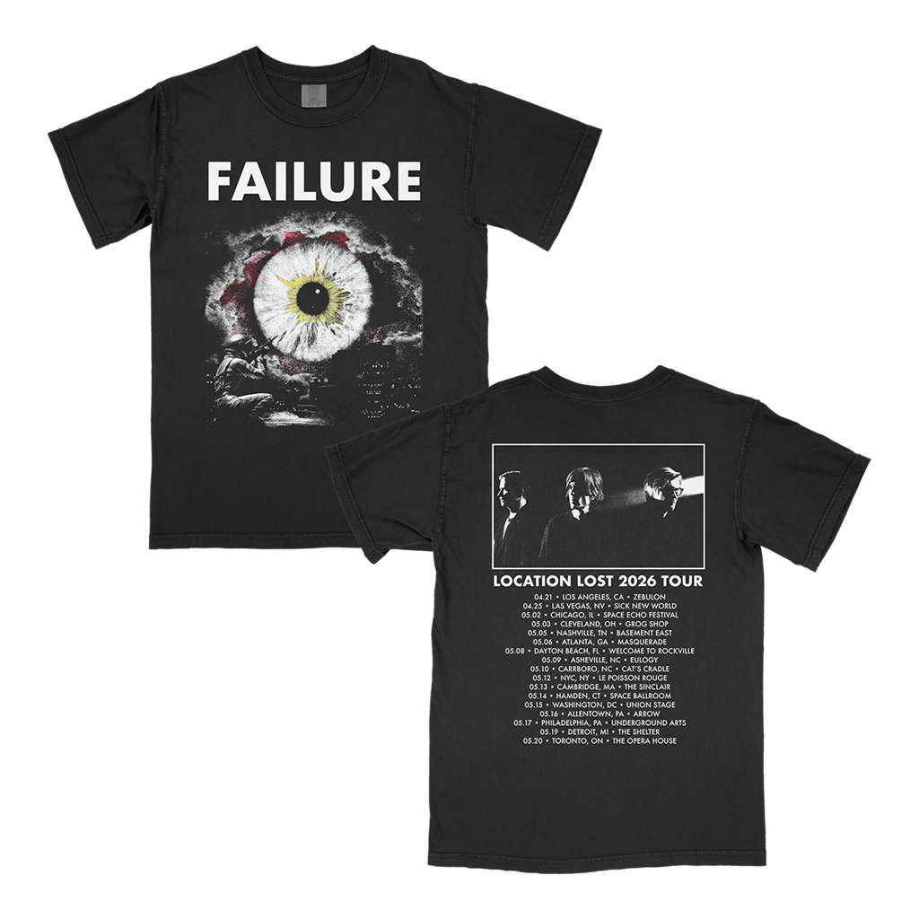 Failure 2026 Tour Black T-Shirt