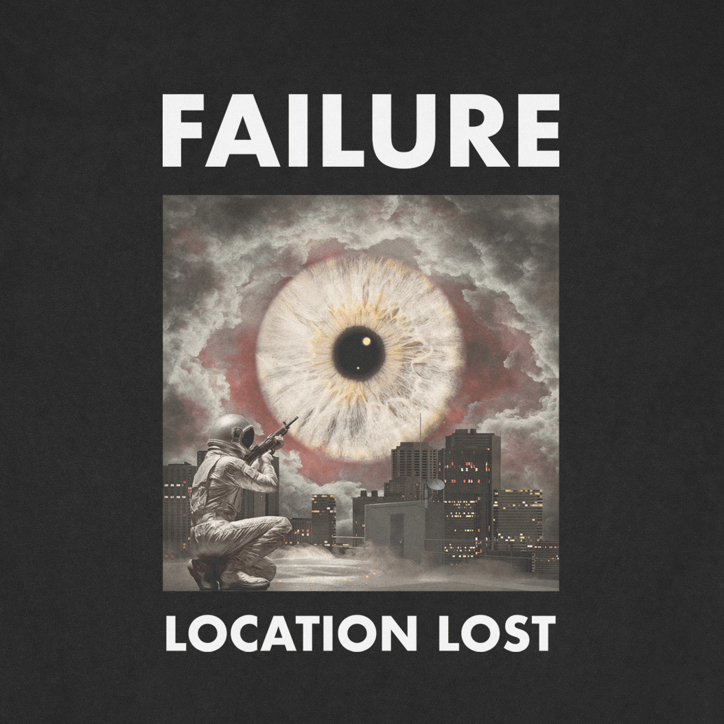 Location Lost Black T-Shirt