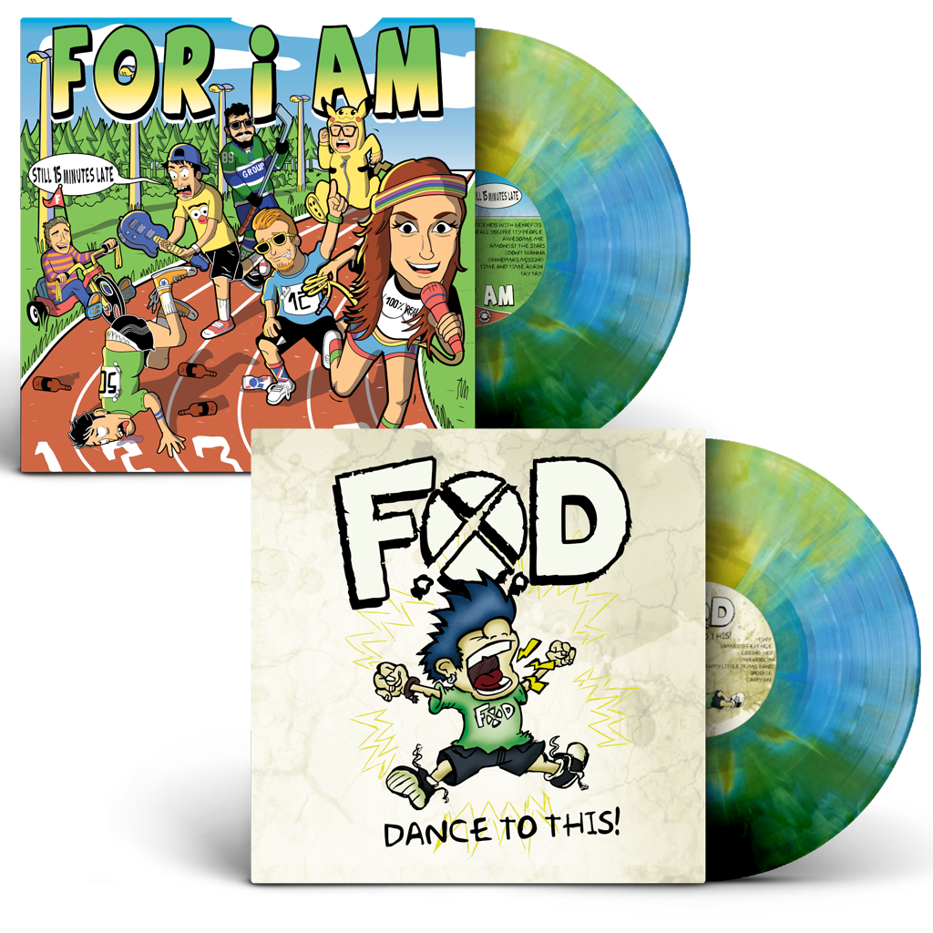 F.O.D. / For I Am - Dance to This! / Still 15 Minutes Late - Split 12"