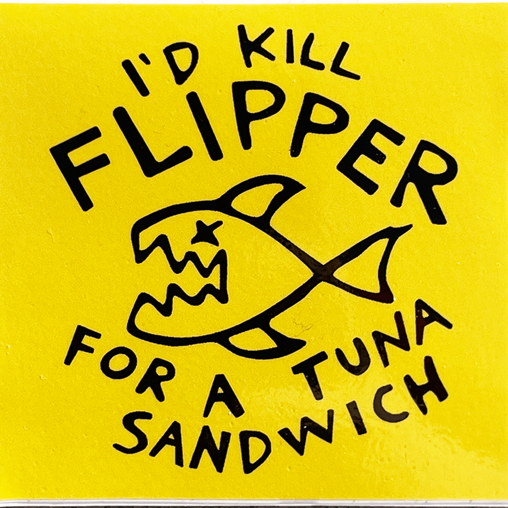 Flipper Tuna Sandwich Sticker