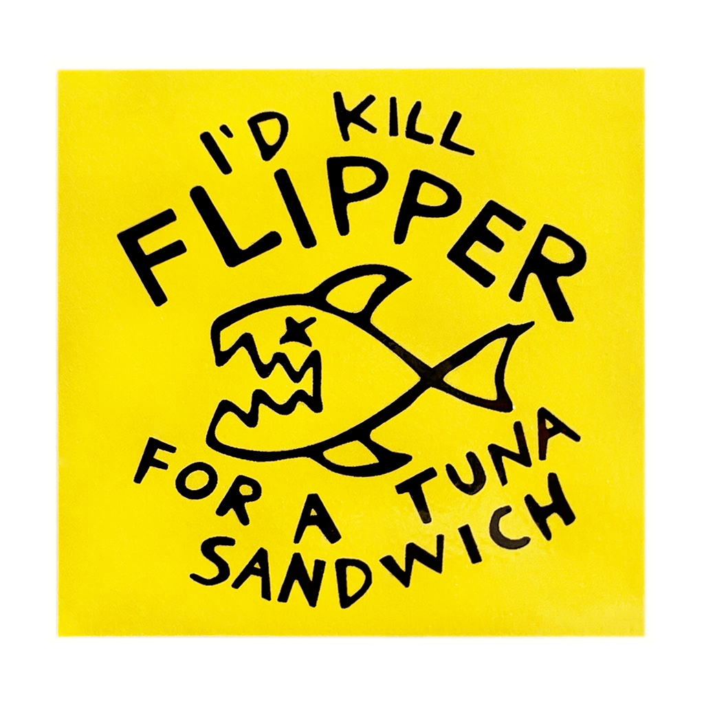Flipper Tuna Sandwich Sticker
