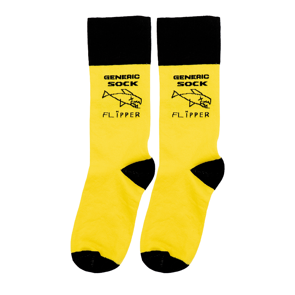 Fish - Yellow & Black Socks