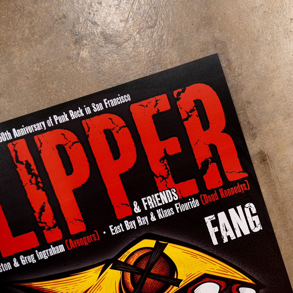 Flipper and Friends "Fillmore Style" Fish Event Poster