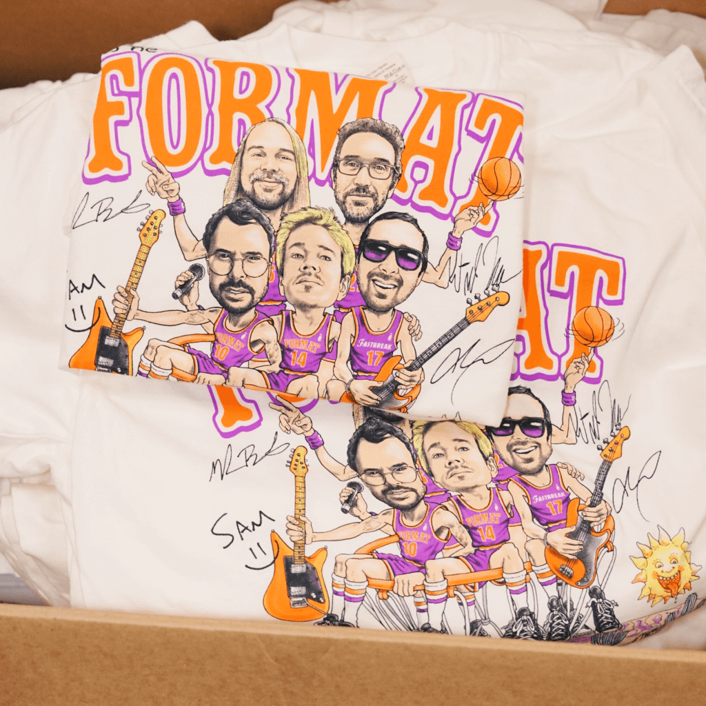 Caricature White T-Shirt