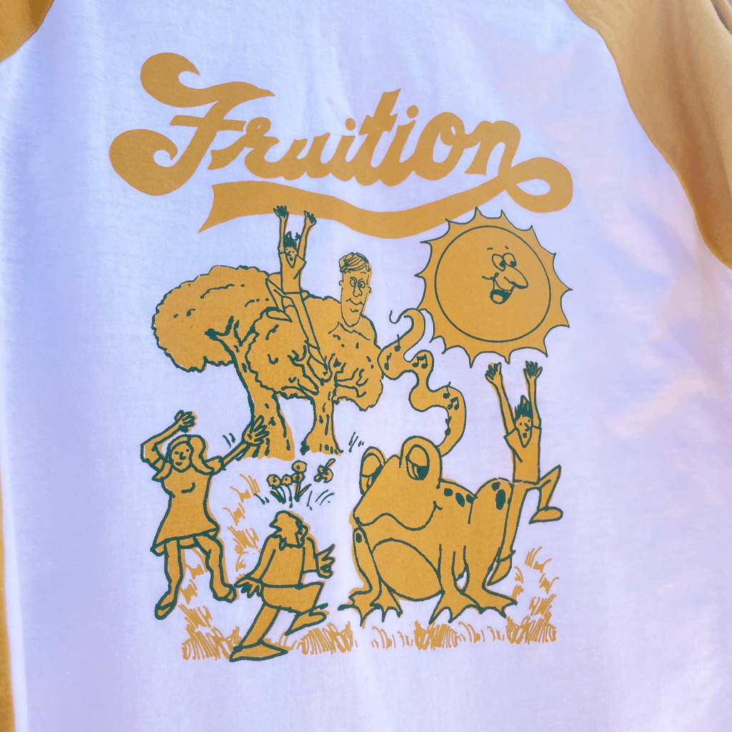 Summer Fun Gold Baseball T-Shirt