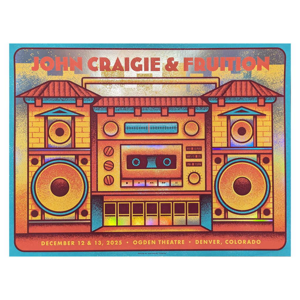 Fruition + John Craigie - December 2025 Poster