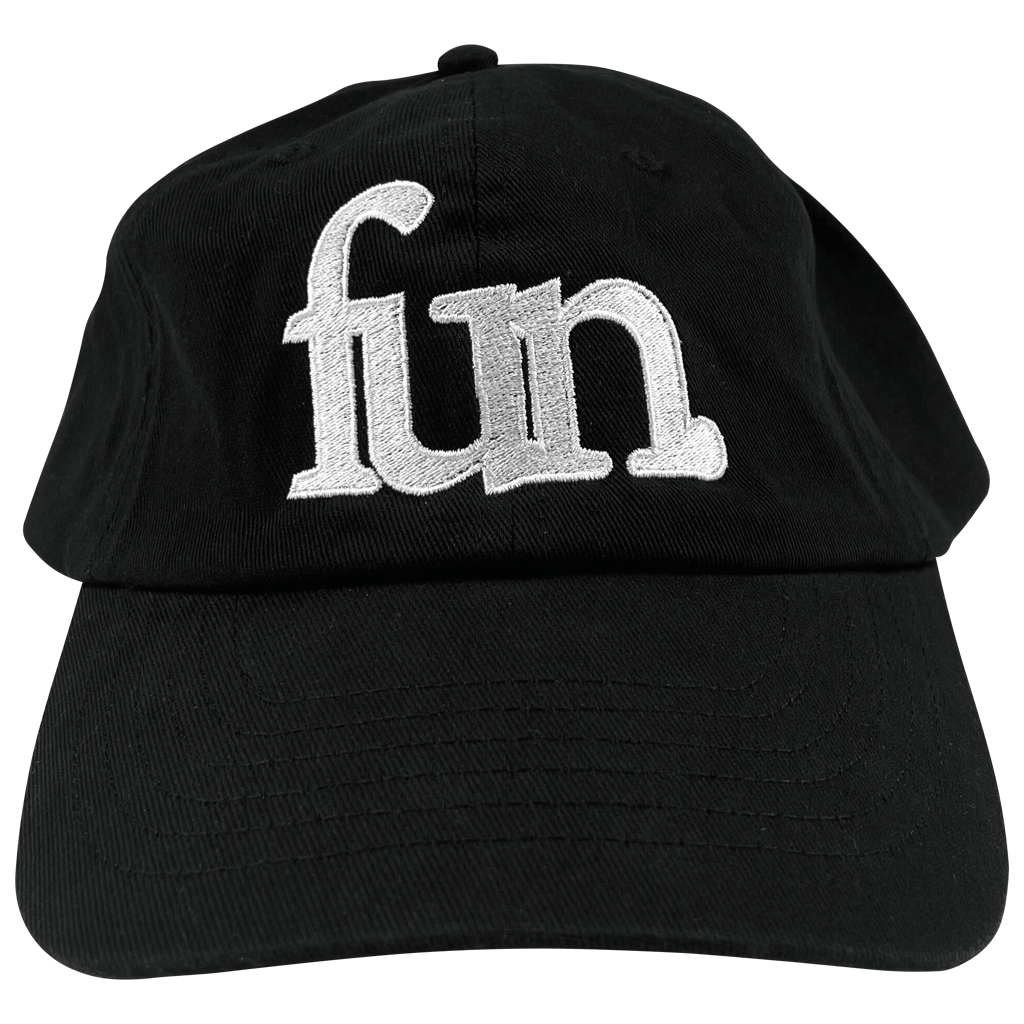 Fun. Logo Black Dad Hat