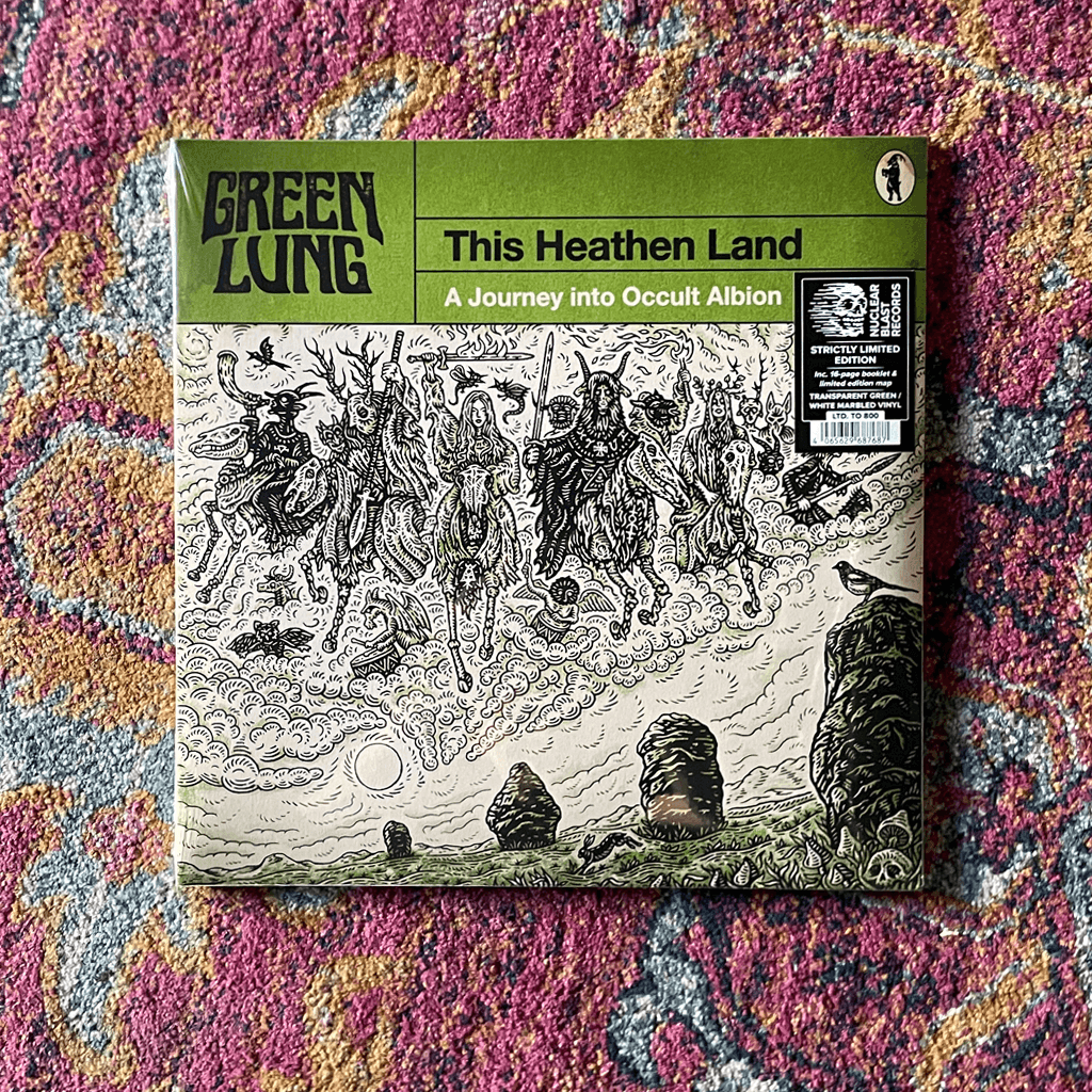 This Heathen Land Natural/Green Splatter Vinyl