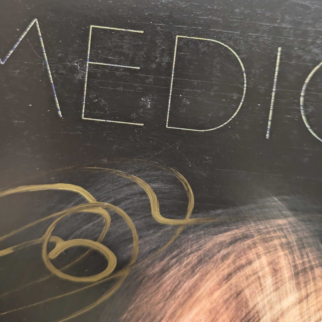 Signed Medicine Black Vinyl