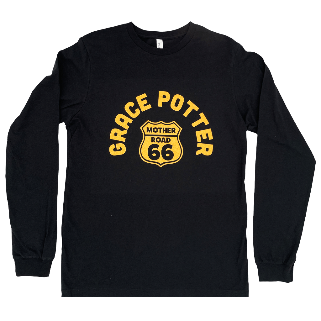 Route 66 Black Longsleeve T-Shirt