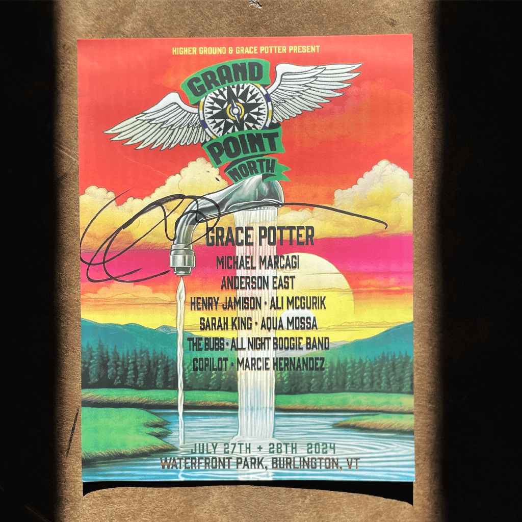 Signed Grand Point North Poster