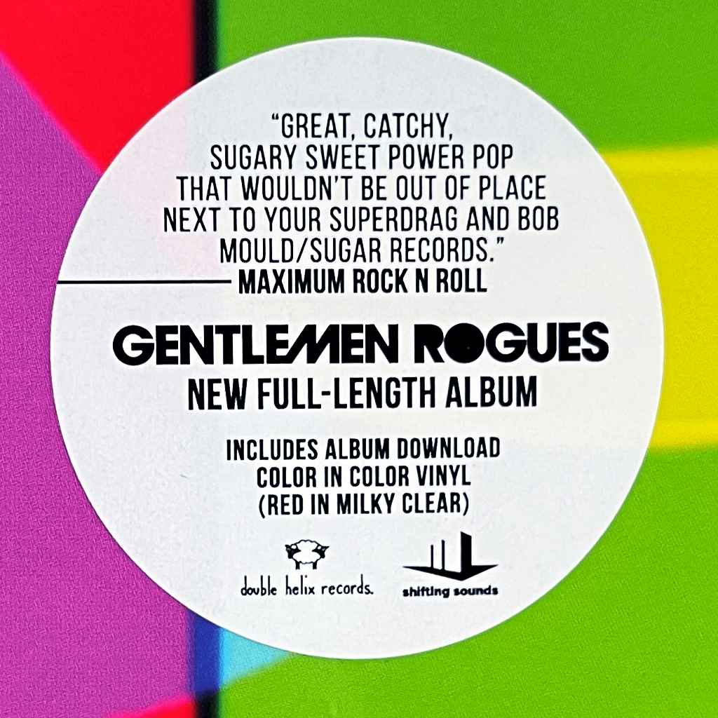 Gentlemen Rogues - Surface Noise - Red in Milky Clear LP