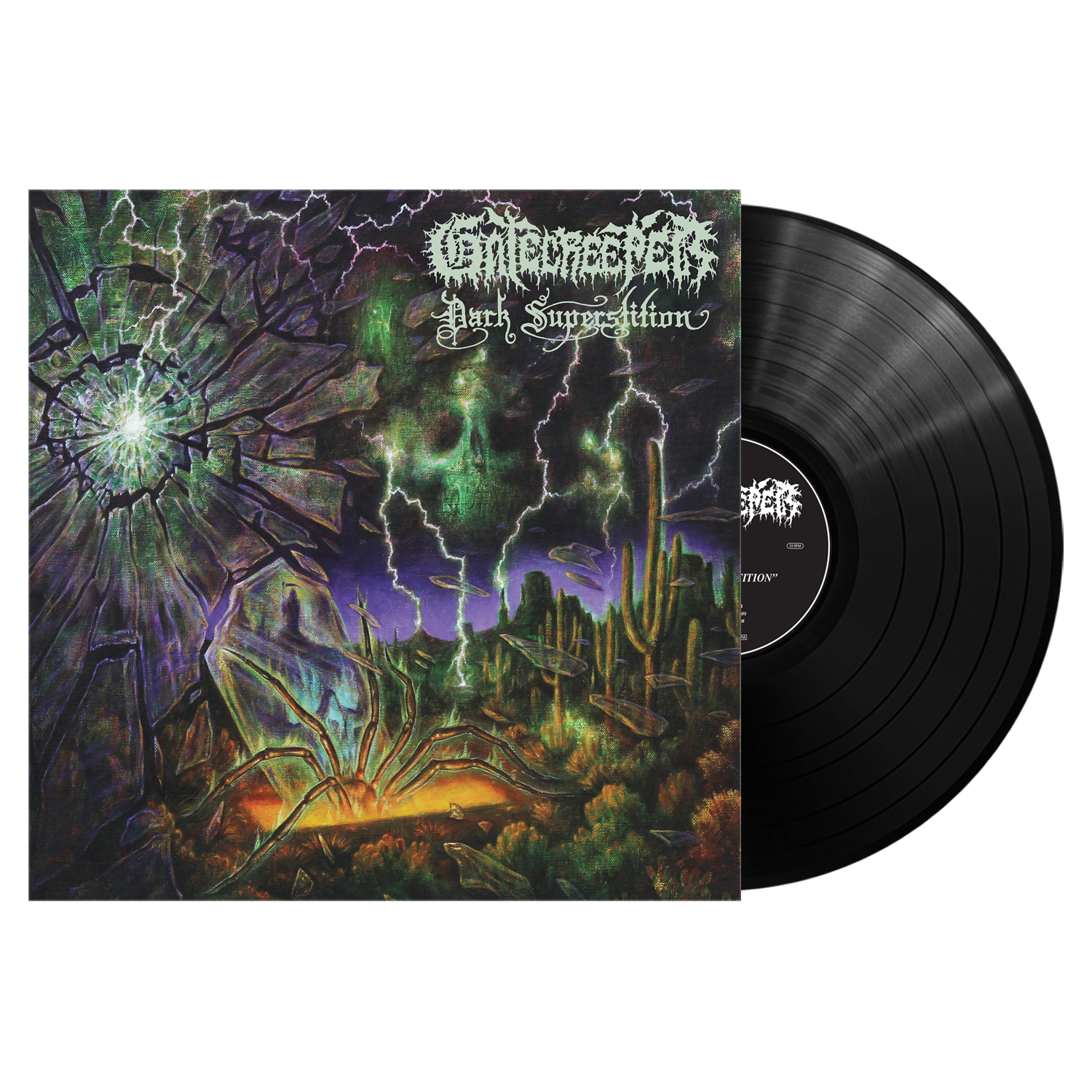 Dark Superstition Vinyl Band Exclusive Variant - Black