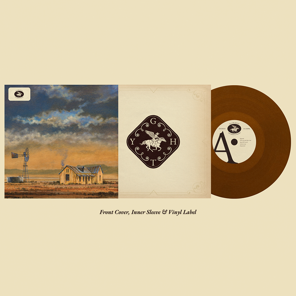 Gateways & Trains Vinyl + Creme T-Shirt Bundle
