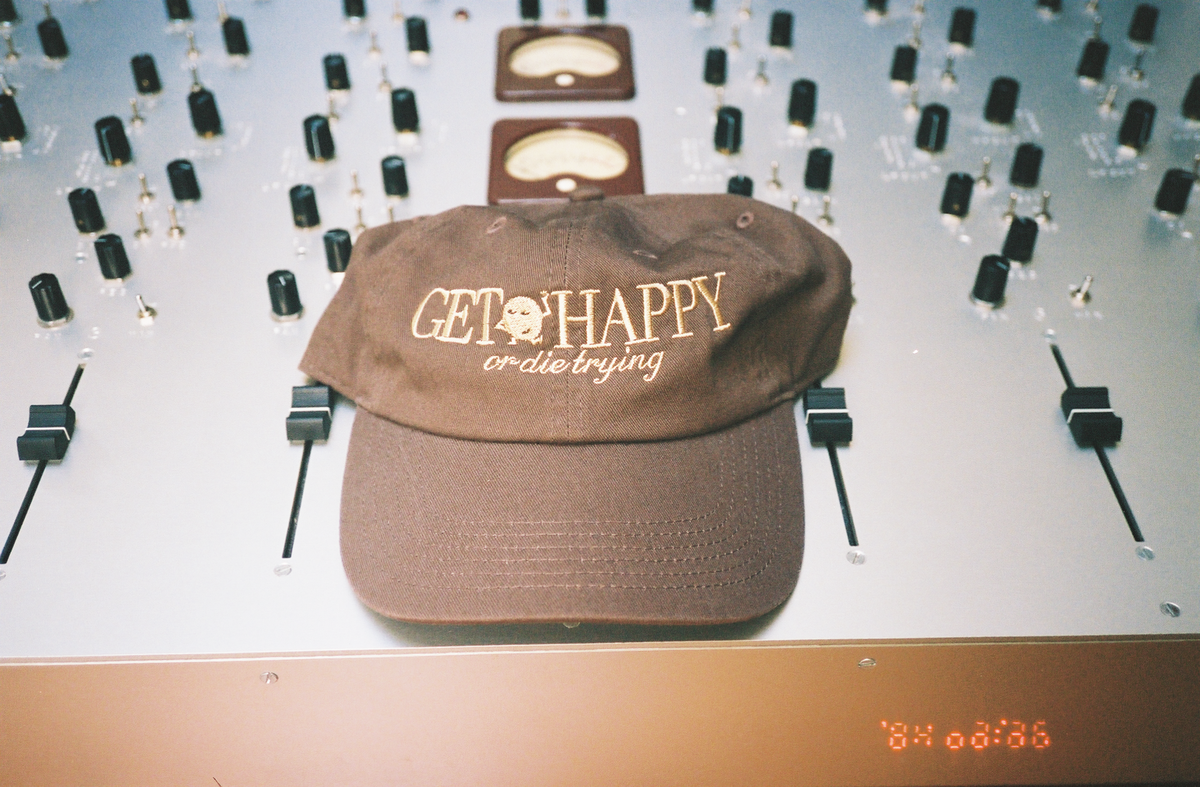 Get Happy Brown Hat