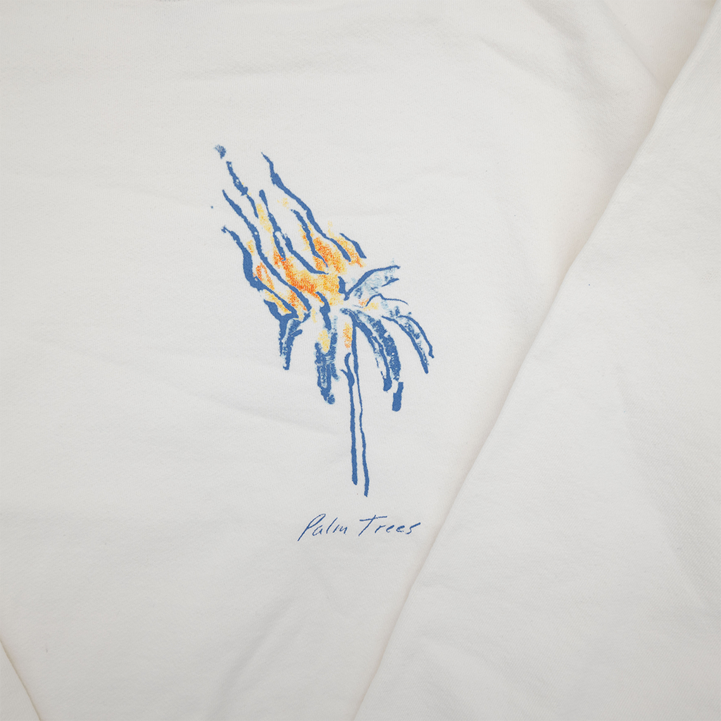 palm tree crewneck