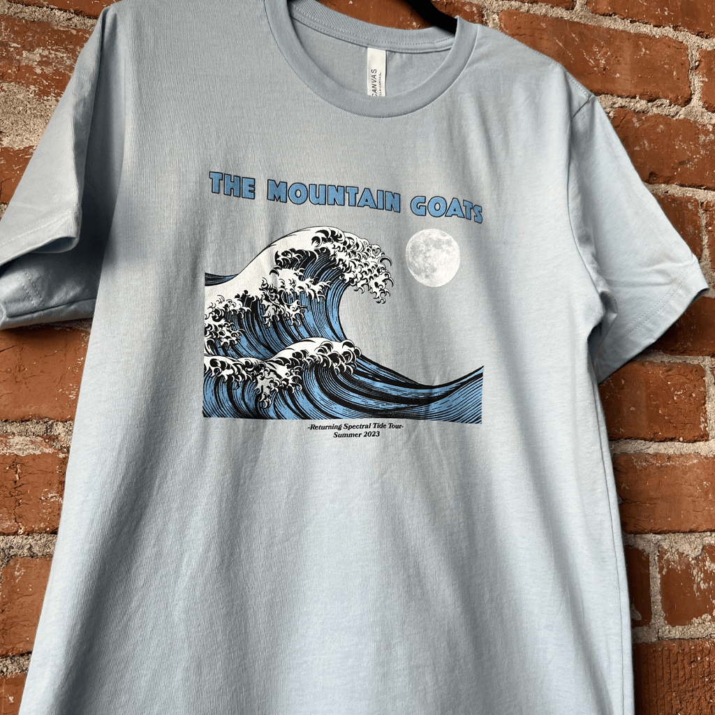 Returning Spectral Tide Summer Tour Baby Blue T-Shirt