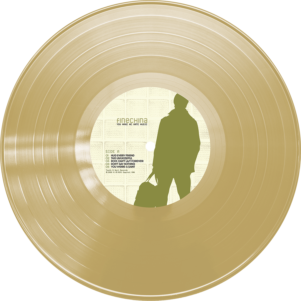 Fine China -  You Make Me Hate Music Remastered 12" LP - 25th Anniversary Reissue