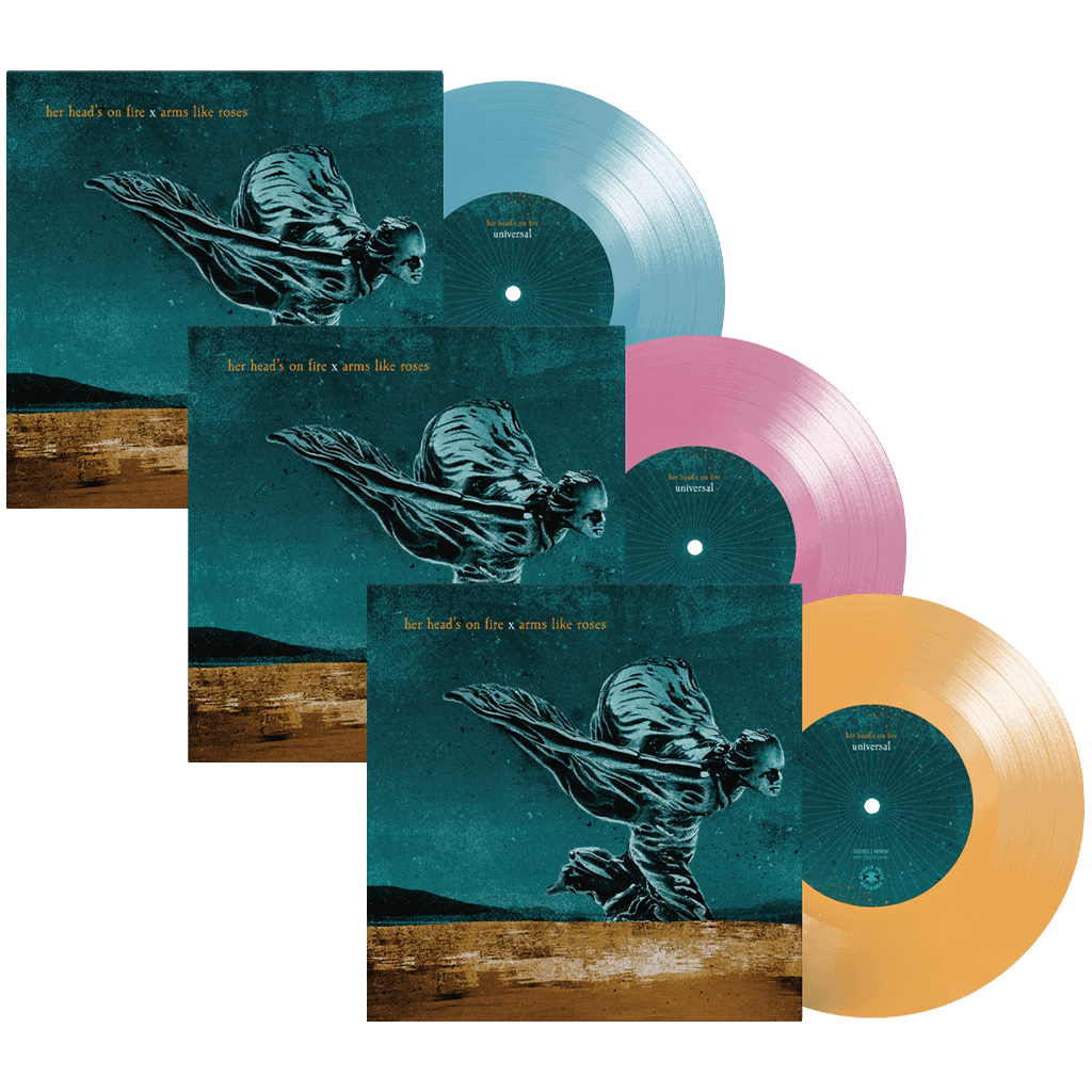 Her Head’s on Fire / Arms Like Roses Split 7”