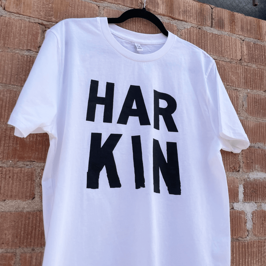 Harkin Bold Text T-Shirt