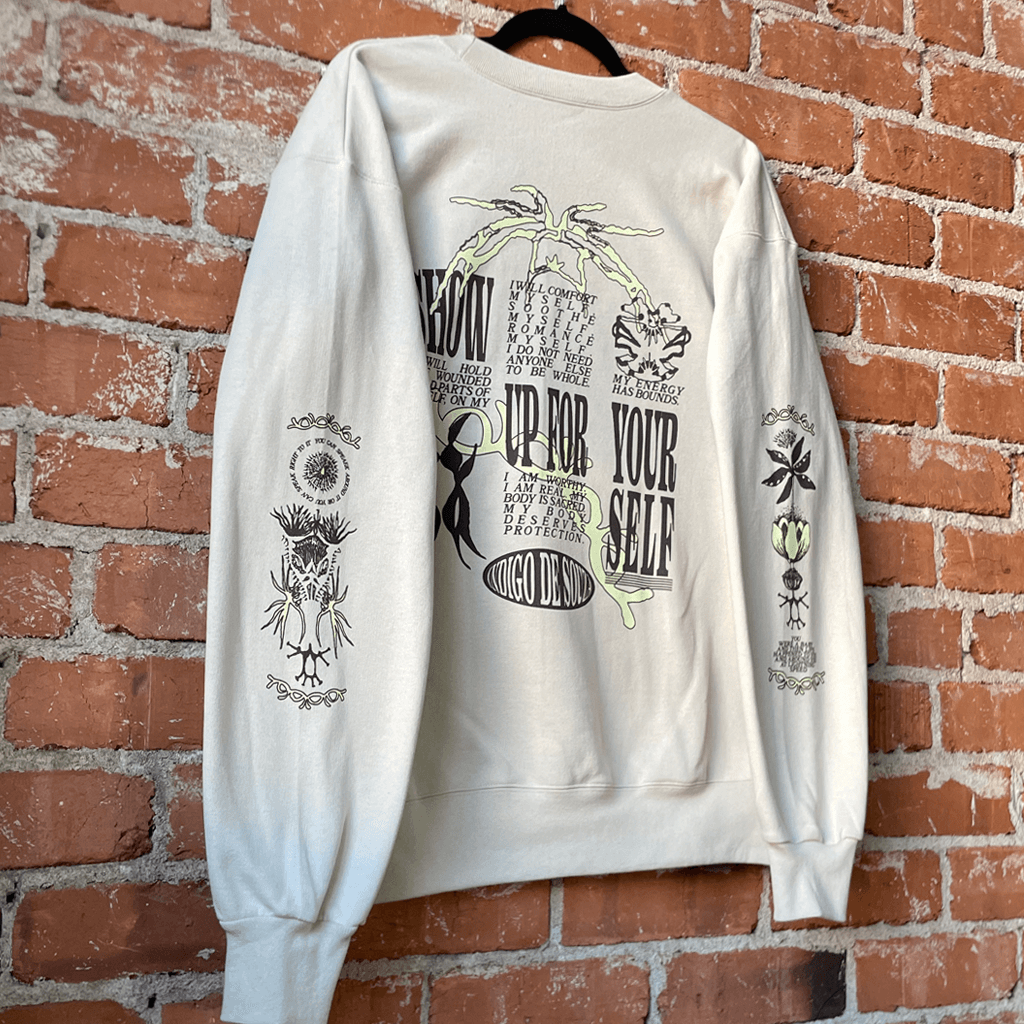 "Self Love" Sand Sweatshirt