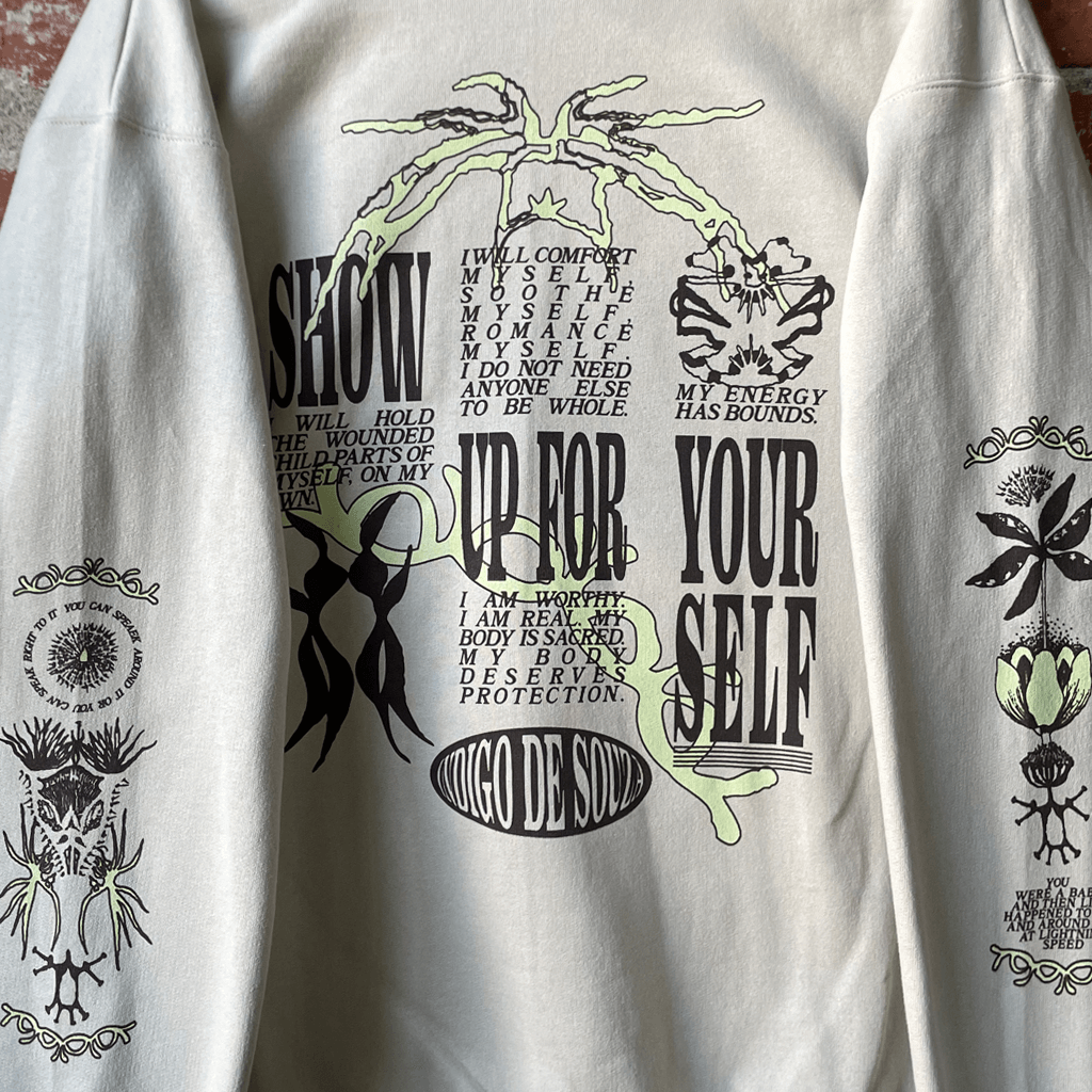 "Self Love" Sand Sweatshirt